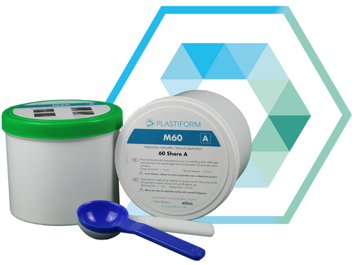 MT-002 -  M60 - Set of 2 x 450 ml Pots (A+B = 900 ml)