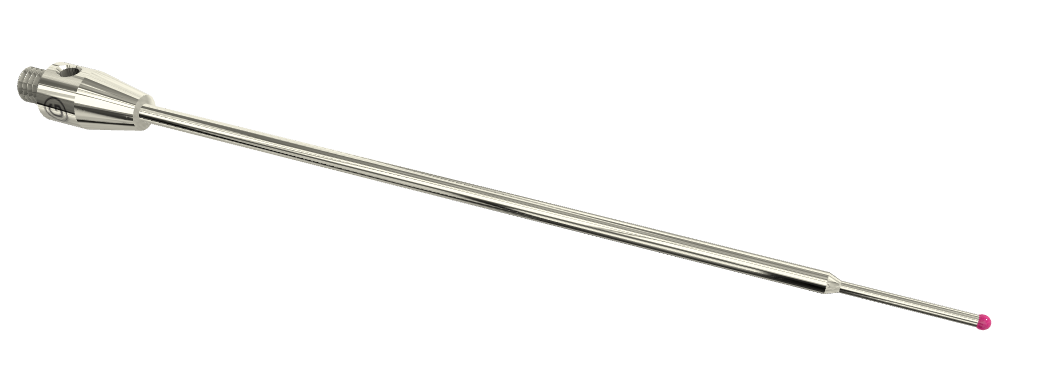 SM3 X10 070 RCA, Stepped stylus M3 XXT, 1mm dia ruby ball, 70mm long, carbide shaft