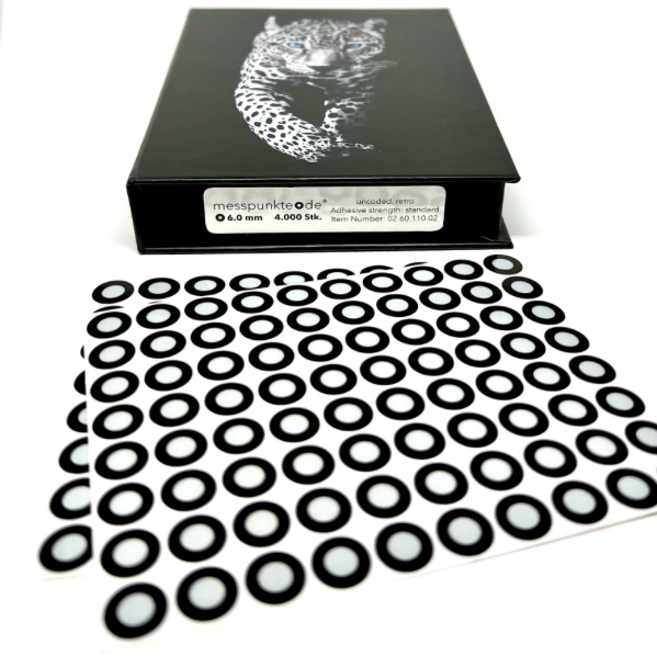 RT 060 960 LIGHT - Retro Targets - 6.0 mm Diameter - Light Adhesive ...