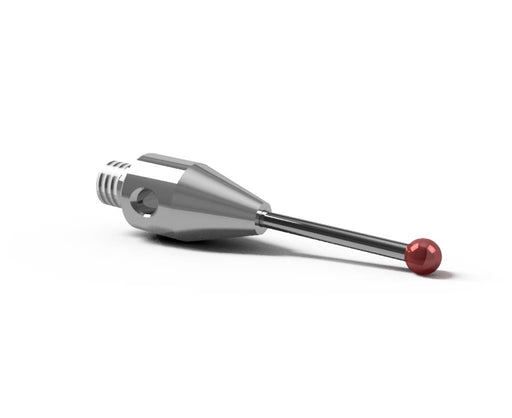 SM3 X15 030 RCA - Straight M3 XXT CMM Stylus 1.5mm Ruby Ball, 30mm Tungsten Carbide Stem, EWL 21mm