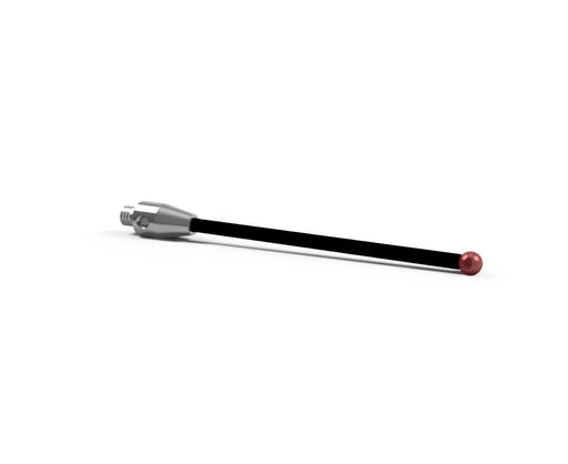 SM3 X30 033 RCF - Straight M3 XXT CMM Stylus 3.0mm Ruby Ball, 33mm Carbon Fiber Stem, EWL 24mm