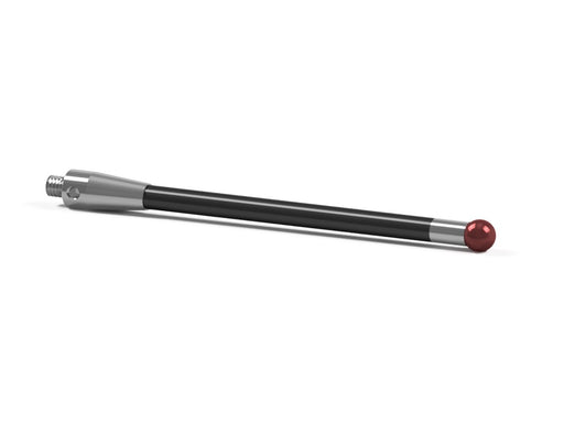 SM4 060 050 RCF - Straight M4 CMM Stylus 6mm Ruby Ball, 50mm Carbon fiber, EWL 34mm