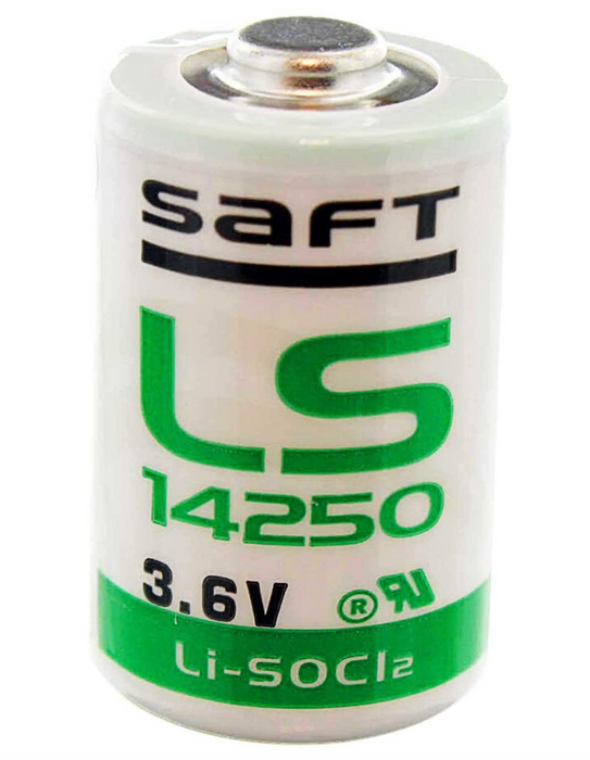 SAFT lithium Battery, 3.6V, 1/2AA