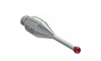 Straight M2 CMM Stylus 2mm Ruby Ball, 20mm Steel Stem, EWL 14mm ...